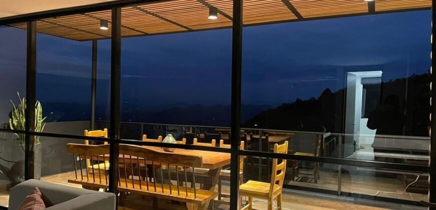 Apartamento con increíble vista a la represa la Fé